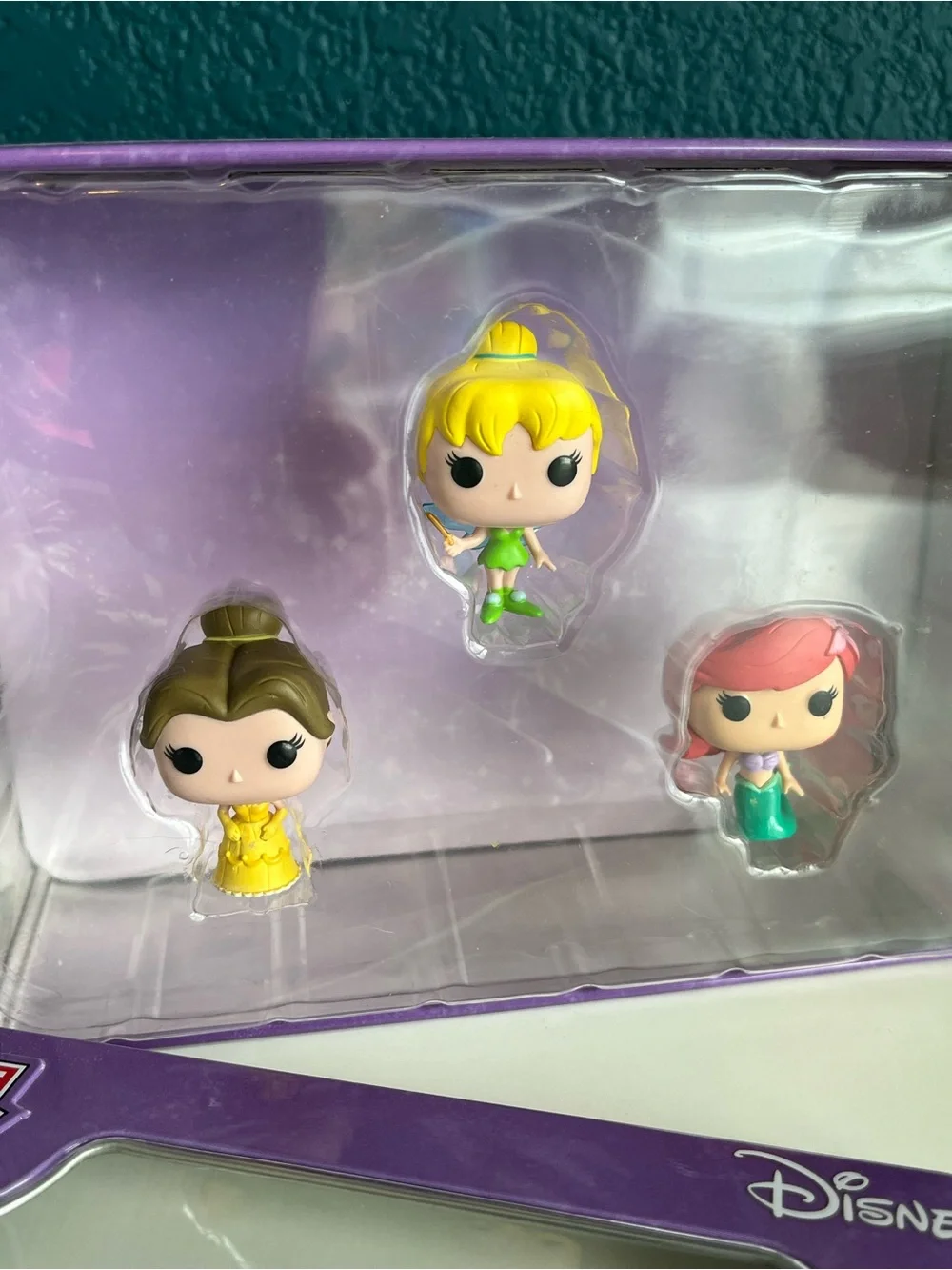 Funko Pocket Pop! Disney Princesses 3-Pack Tin #07 Tinkerbell Belle Ariel